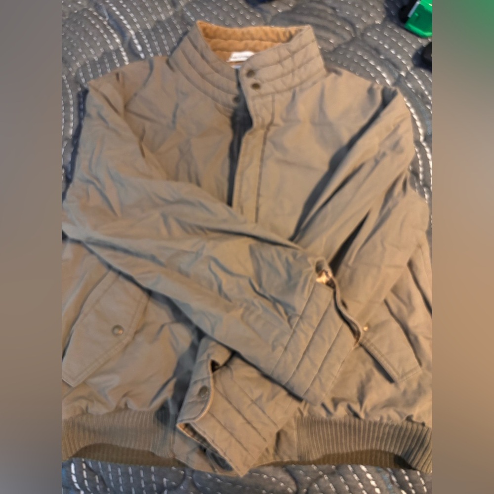 Valentino Gray Bomber Jacket Lightweight Casual
